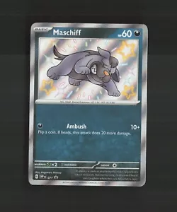 Maschiff SVP 071 Black Star Promo Shiny Baby Holo Rare Pokemon Karte NM - Bild 1 von 2