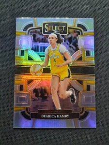2024 WNBA Select Silver Prizm #77 Dearica Hamby Los Angeles Sparks - Picture 1 of 8