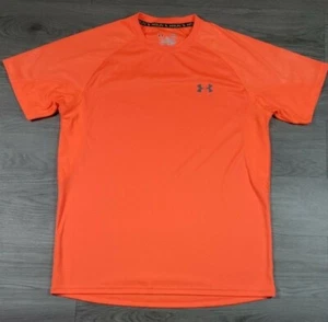 Underarmour Mens size Large Heatgear  Bright Oranged - Picture 1 of 4