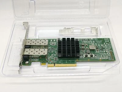 GMW01 Dell Broadcom BCM57412 57412 10Gb SFP+ Dual Port Network Card 0GMW01 - Image 1 of 4