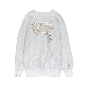 Vintage Westport Basketball Champion Reverse Weave Sweatshirt Gr. 2XL grau 90er - Bild 1 von 4