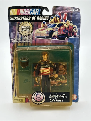 Toy Biz 1998 Nascar Superstars Of Racing Figure DALE JARRETT  Collector Figure Cover