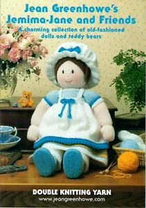 Jean Greenhowe's Jemima-Jane und Freunde Strickmuster Booklet - Bild 1 von 4