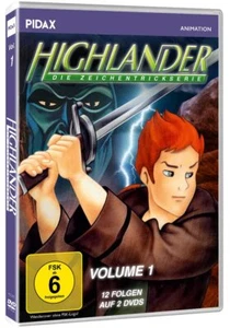 Highlander - Die Zeichentrickserie, Vol. 1, Die ersten 12 Folgen DVD - Picture 1 of 6