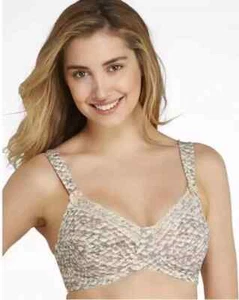Amoena 1181 Lucy Non-Wired Soft Mastectomy Bra UK 38D RRP £38 LN054 AA 13 - Picture 1 of 5