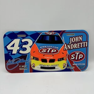 Placa de plástico NASCAR John Andretti para WinCraft Racing - Imagen 1 de 9