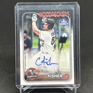 Cam Fisher 2024 Topps Pro Debut Auto Autograph #PD-120 Woodpeckers - Picture 1 of 2