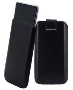 Suncase Leder Hülle Tasche Schwarz + Silikon Case für Samsung Galaxy S20 Ultra - Bild 1 von 1