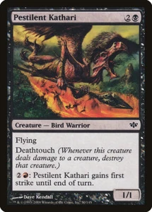Pestilent Kathari (CON 50) Lightly Played Foil - MTG single - Picture 1 of 1