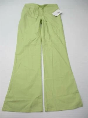 new CHEROKEE Pants Unisex Size XXS Scrubs Workwear Medical Draw Strings Green - Image 1 of 4