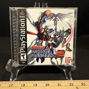 Gundam Battle Assault 2 (Sony PS1, 2002) Complete With Registration Card - Picture 1 of 17