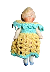 Limbach antique doll house doll -bisque - Germany ,1900 - Picture 1 of 2