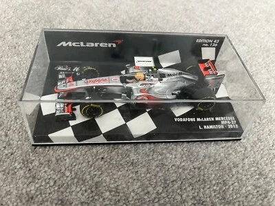 1/43 Minichamps Vodafone McLaren Mercedes MP4-27 2012 Lewis Hamilton Edition 43 - Image 1 of 4