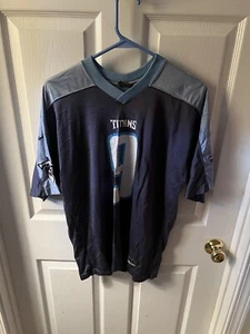 Steve McNair Tennessee Titans NFL Youth Nike Light Blue Alt Game Jersey - Picture 1 of 7