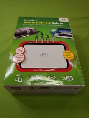 Honestech VHS to DVD 5.0 Deluxe Powerful & Effortless Video Conversion Solution - Image 1 of 4