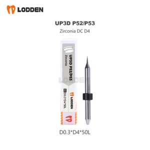 Dental UP3D Zirconia Milling Bur Cutters CAD/CAM Head Diameter 0.3/0.6/1.0/2.0mm - Picture 1 of 13
