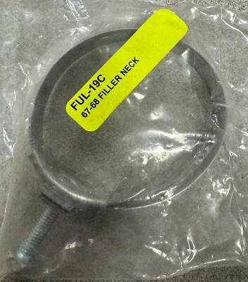 1967-1968 Chevrolet Camaro Fuel Tank Filler Neck Hose Clamp - Image 1 of 2