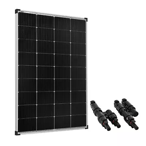 1PC 12V 400W Fixed Solar Panel Mono 1PC Solar Charging Cable Y Branch Connector - Picture 1 of 12
