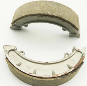 FOR ENFIELD BULLET 350 CC 500cc FRONT BRAKE SHOE BONDED PAIR PADS 7" - Picture 1 of 7