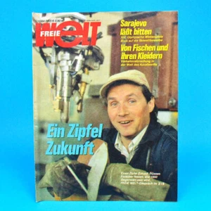 Mondo libero 1 1984 Hettstedt Walter Lendrich traccia saldatura rivista RDT - Foto 1 di 1