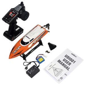 UdiR/C UDI001 Venom Power Boat Black Watercooling 2.4G RTR RC Speed Racing Boat - Picture 1 of 14