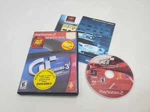 Gran Turismo 3 A-spec (PlayStation 2, 2006 PS2) Juego Completo con Manual PROBADO - Imagen 1 de 4