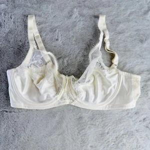 Reggiseno Wacoal donna 34C ferretto completo copri pizzo avorio senza imbottitura - Foto 1 di 10