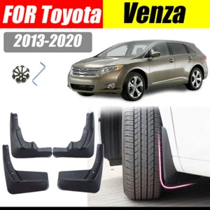 Mud Flaps Splash Guards Fender For Toyota Venza 2013-2019 4Pcs Side Mud Guards - Picture 1 of 11