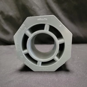 Reducing Bushing 4inx2in CPVC IPEX SCH80 Gray NEW ASTM F439 - Picture 1 of 13