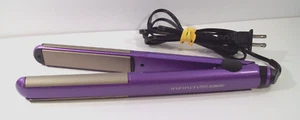 Conair Infiniti Pro 2 In 1 Flat Iron Straightener Curling, CS584R, Purple, Works - Picture 1 of 6