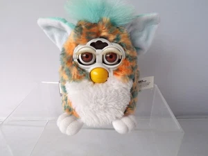 Furby Baby Tiger Modellnummer 70-940 funktionstüchtig original Furby 1999 Leopardenmuster - Bild 1 von 9