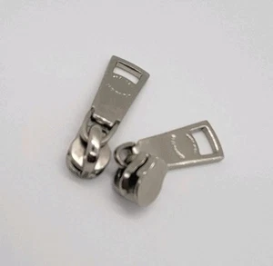 Borsa di ricambio Coach New York LG tono argento cerniera pull + hardware scorrevole 1,5" - Foto 1 di 3