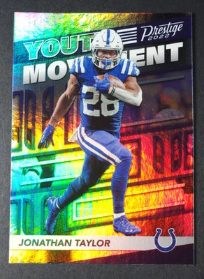 2022 PRESTIGE YOUTH MOVEMENT #YM-18 JONATHAN TAYLOR *B* COLTS *NRMT/MINT* - Image 1 of 3