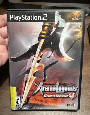 PlayStation 2 Dynasty Warriors 4: Xtreme Legends 完整 * 已测试 * 全新带盒 PS2 — 第 1/4 张图片