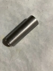 Einstellschraube 1/2-40 x 1 1/2" Edelstahl Sechskant Flachspitze - Bild 1 von 3