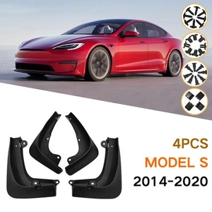 Mudguard 4pcs Car Exterior Accessories ABS Black Car Exterior Accessories - Picture 1 of 11