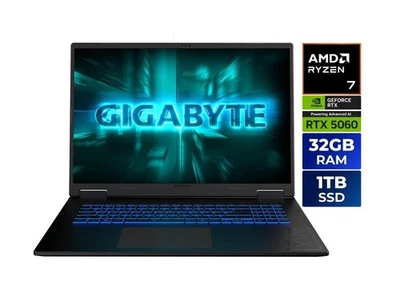 GIGABYTE GAMING A18 Gaming Laptop - 165Hz 2560x1600 WQXGA - NVIDIA GeForce RTX - Image 1 of 4