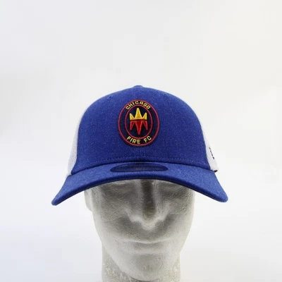 Chicago Fire FC New Era 39thirty Fitted Hat Men's Blue/White New - Image 1 of 4