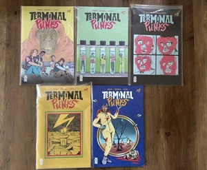 Terminal Punks #1–5 (Mad Cave, 2020–2021) – Complete Series – Near Mint - Bild 1 von 1