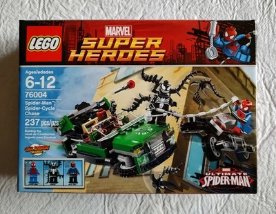 NUEVO Lego Marvel Super Heroes 76004 SpiderMan Spier-Cycle Chase. Venom Nick Fury Foto 1 de 4