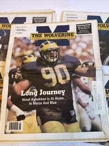 The Wolverine newspaper U Of M Clarence Thompson Ninef Afhakhan October 1993 - Picture 1 of 11