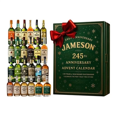 Jameson 245th Anniversary Advent Calendar Whiskey Countdown Calendar 2D Acrylic - Image 1 of 4