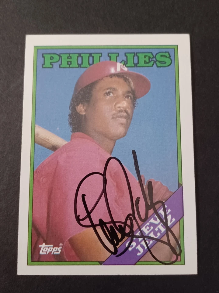 Steve Jeltz Signed 1988 Topps - Phillies - Autographed - B - Image 1 of 1
