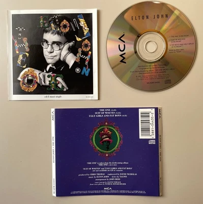 Elton John "The One" (Single) Pre-owned CD (NO JEWEL CASE—NO USPS TRACKING) - Image 1 of 4