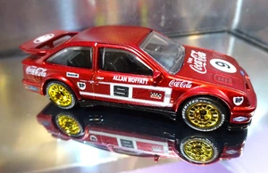 Ford Sierra Cosworth Allan Moffat #9 Coca Cola '87 personalizado Hot Wheels REAL RIDERS - Imagen 1 de 16