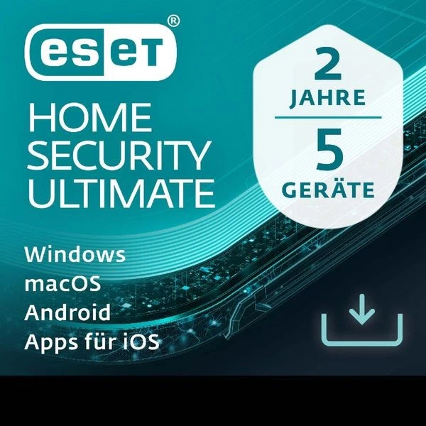 ESET HOME Security Ultimate 5-Geräte / 2-Jahr - Bild 1 von 1