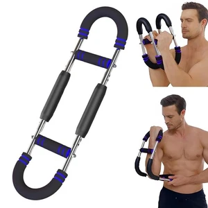 Twister Armtrainer Brusttraining, Power Twister Bar, Muskelaufbau Neu - Bild 1 von 16
