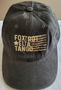 Foxtrot Delta Tango ballcap w/ flag graphic (never worn) - Picture 1 of 1