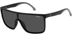 Carrera Men's Matte Black Flat-Top Shield Sunglasses - CA8060S 0003 IR - Picture 1 of 3
