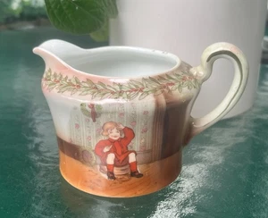 Antique Royal Bayreuth Child's "Little Jack Horner" Nursery Rhyme Creamer - Picture 1 of 9